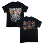 Barbed Wire Sun Tee - Black (Stocked) image 0