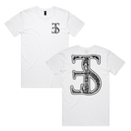 Greyer Than You Remember Emblem Tee - White image 0