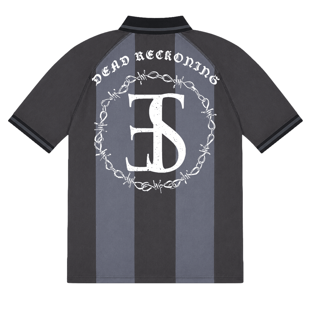 Dead Reckoning Football Shirt - Grey/Black image 2