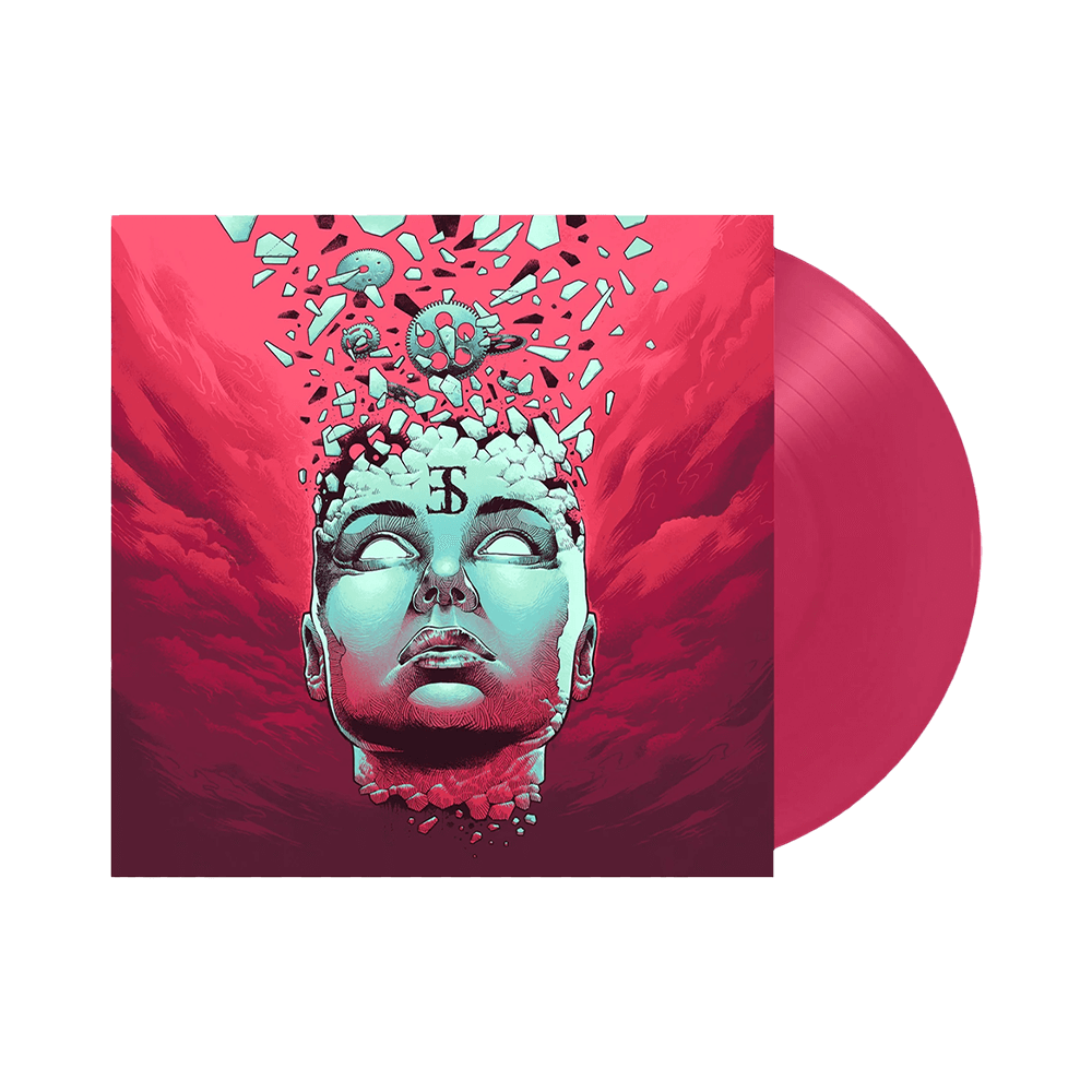 Conquering 12" Vinyl - Pink Edge Glow image 0