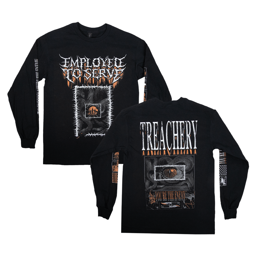 Treachery Longsleeve - Black (Stocked) image 0