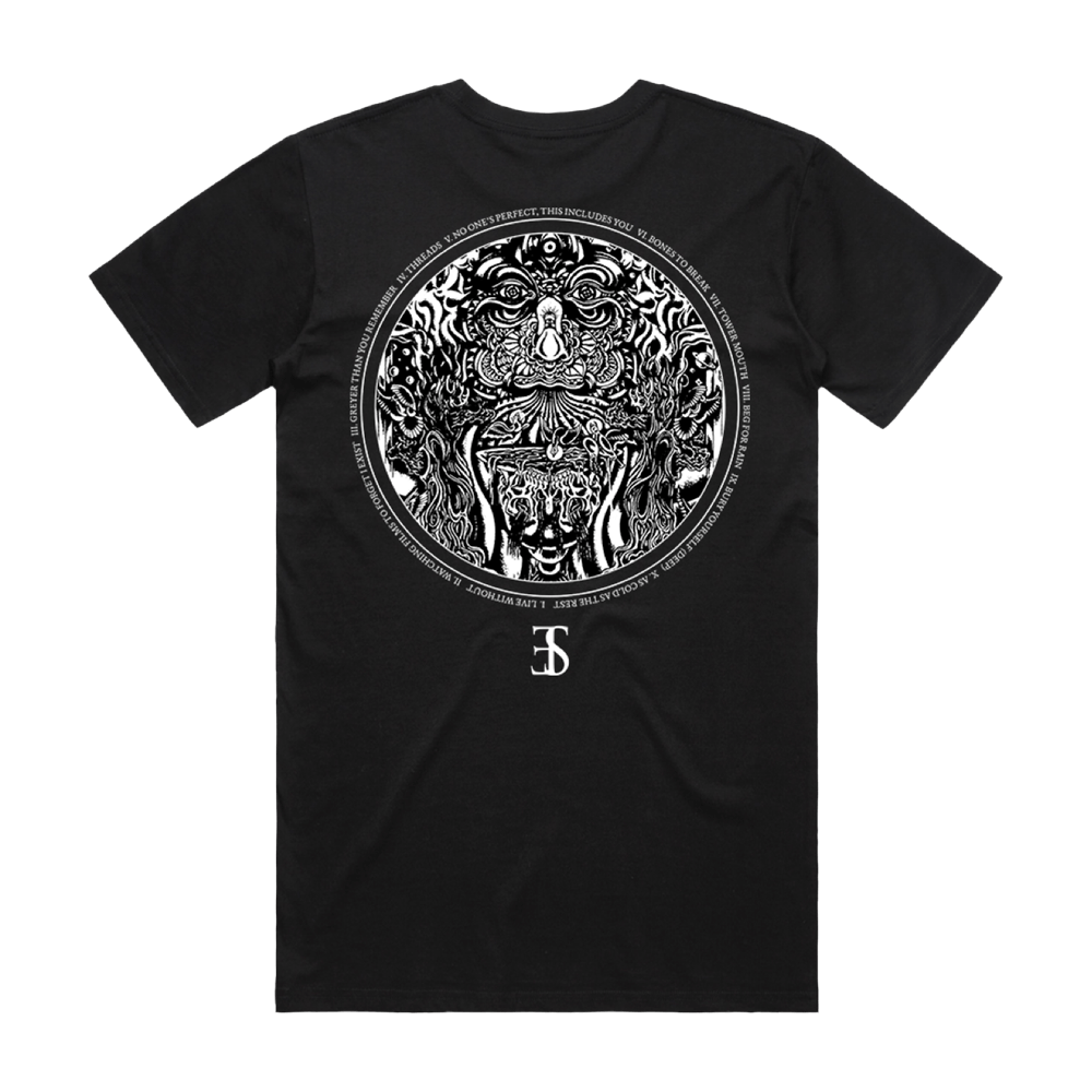 Greyer Than You Remember Tracklist Tee - Black image 2