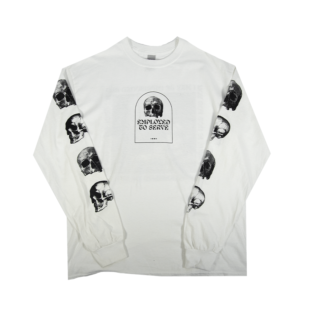 Imprisoned Longsleeve - White (Stocked) image 1