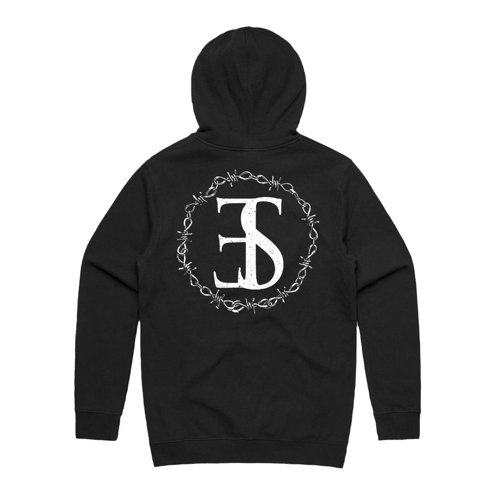 Chain Hoodie - Black image 2