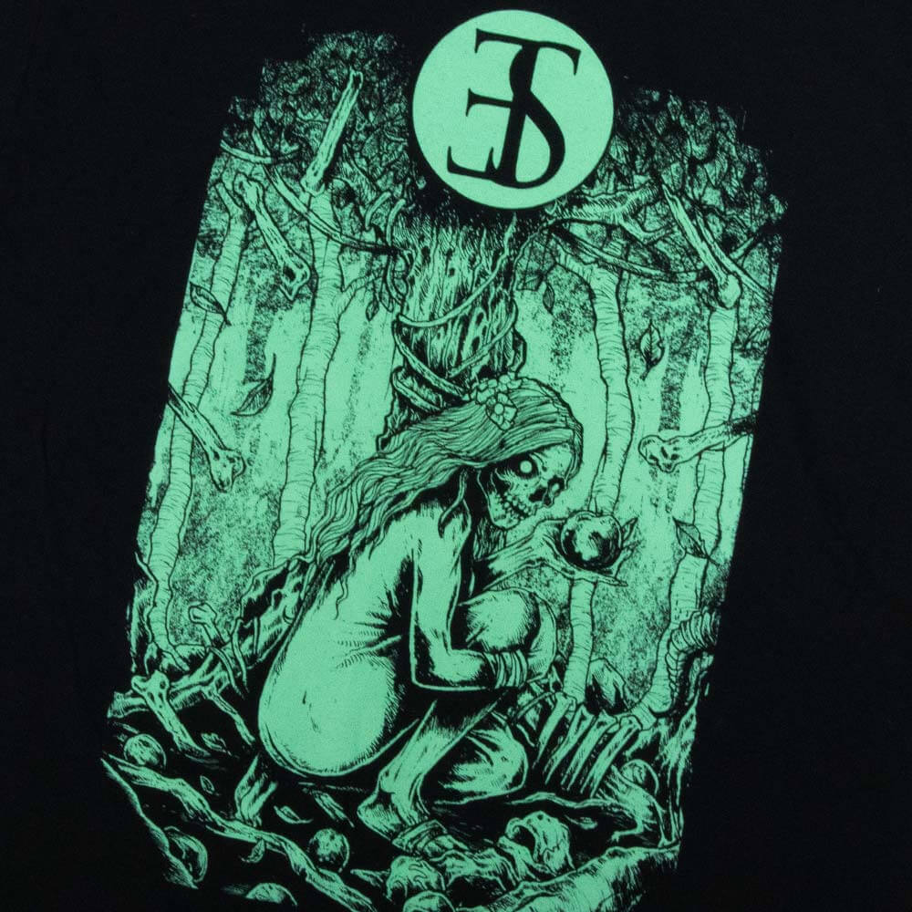 Apple Tree Tee - Black (Stocked) image 1