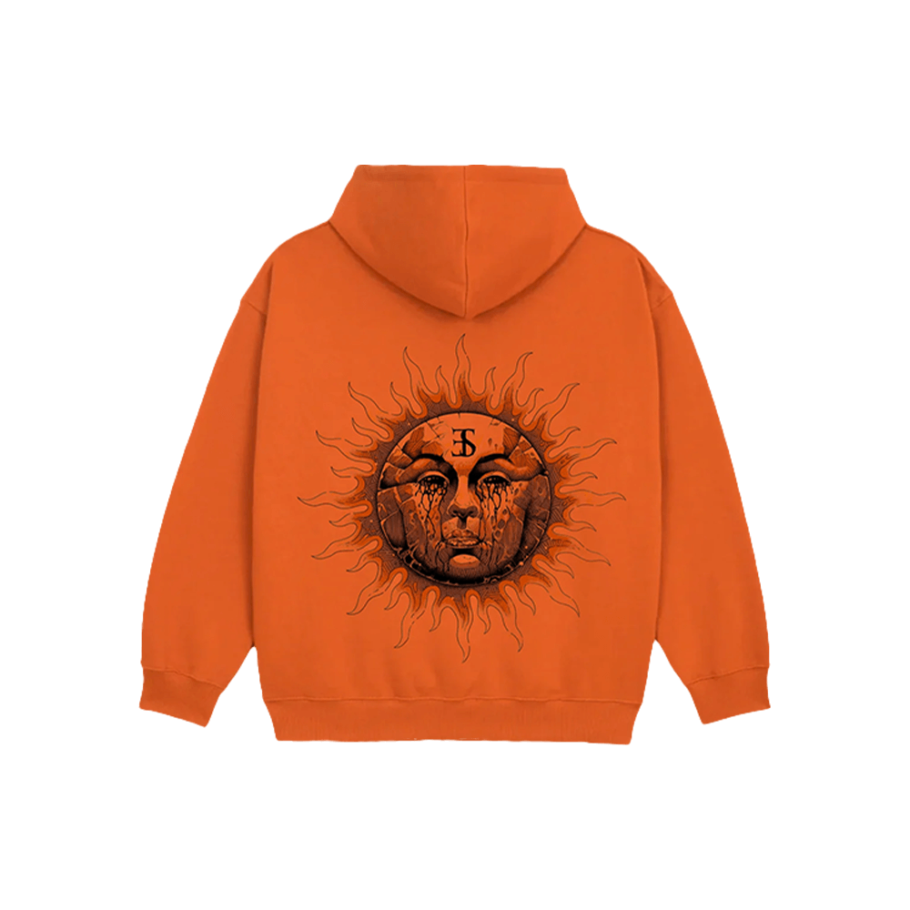 Fallen Star Hoodie - Orange image 2