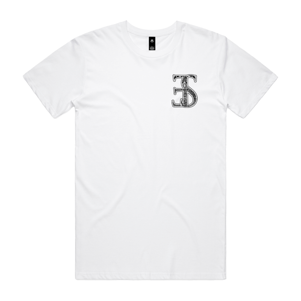 Greyer Than You Remember Emblem Tee - White image 1