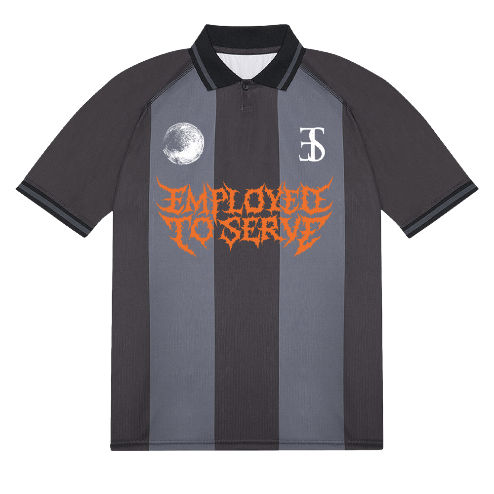 Dead Reckoning Football Shirt - Grey/Black image 1