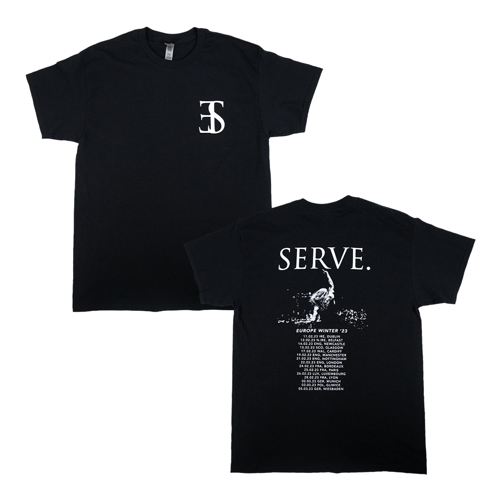 Serve UK/EU 23 Tour Tee - Black image 0