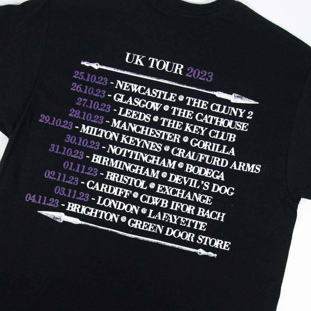UK Tour 2023 Tee - Black image 4