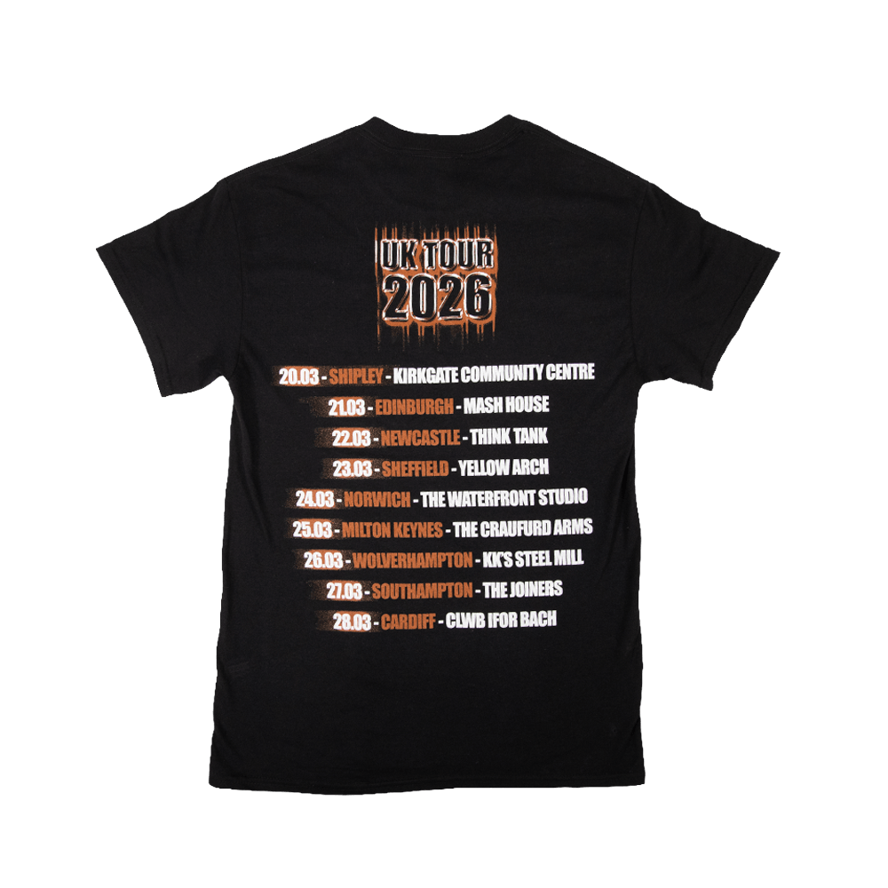 UK Tour 2026 Tee - Black image 3