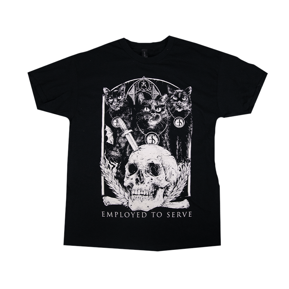 Cat Tee - Black (Stocked) image 0
