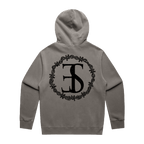 Chain Hoodie - Faded Grey image 2