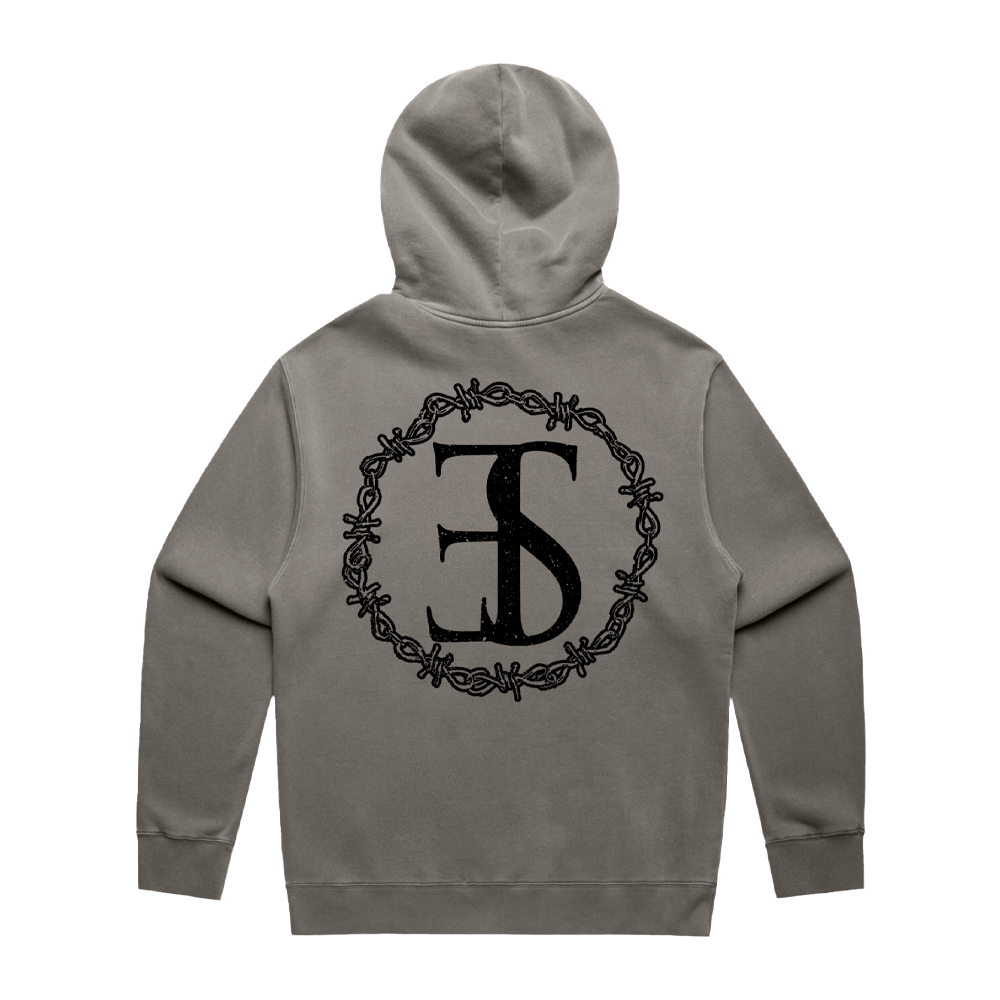 Chain Hoodie - Faded Grey image 2