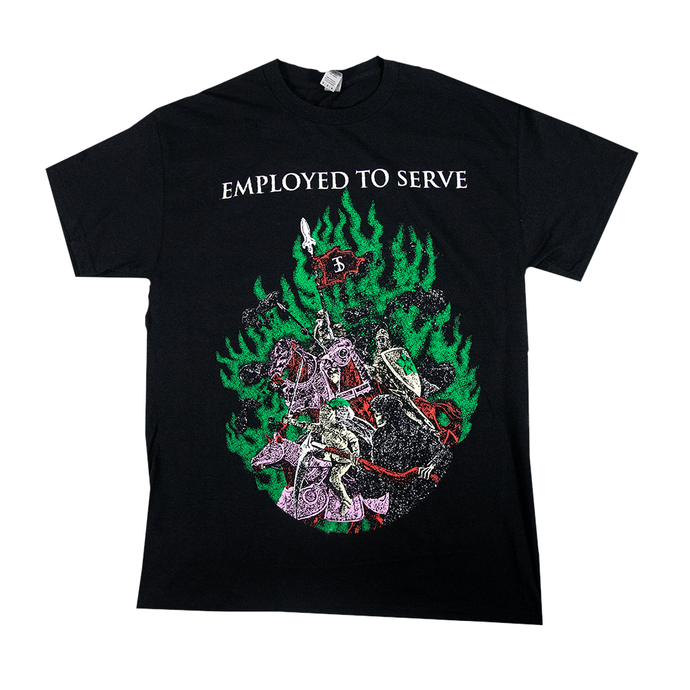Knights Of War Tee - Black image 0