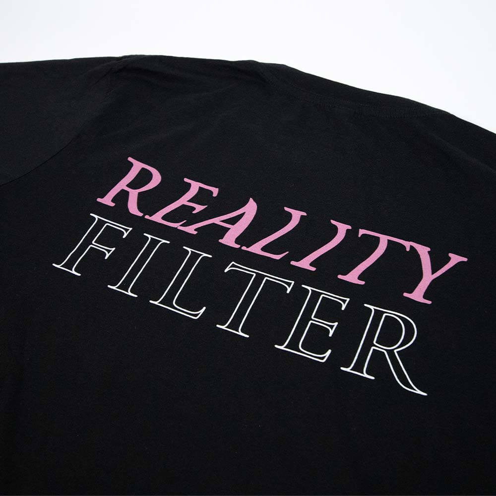 Reality Filter Tee - Black image 4