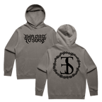 Chain Hoodie - Faded Grey image 0
