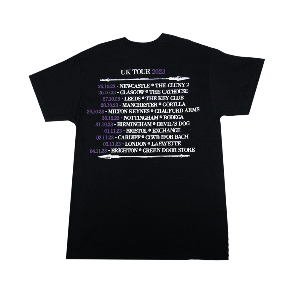 UK Tour 2023 Tee - Black image 3