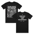 Greyer Than You Remember Anniversary Tee - Black image 0