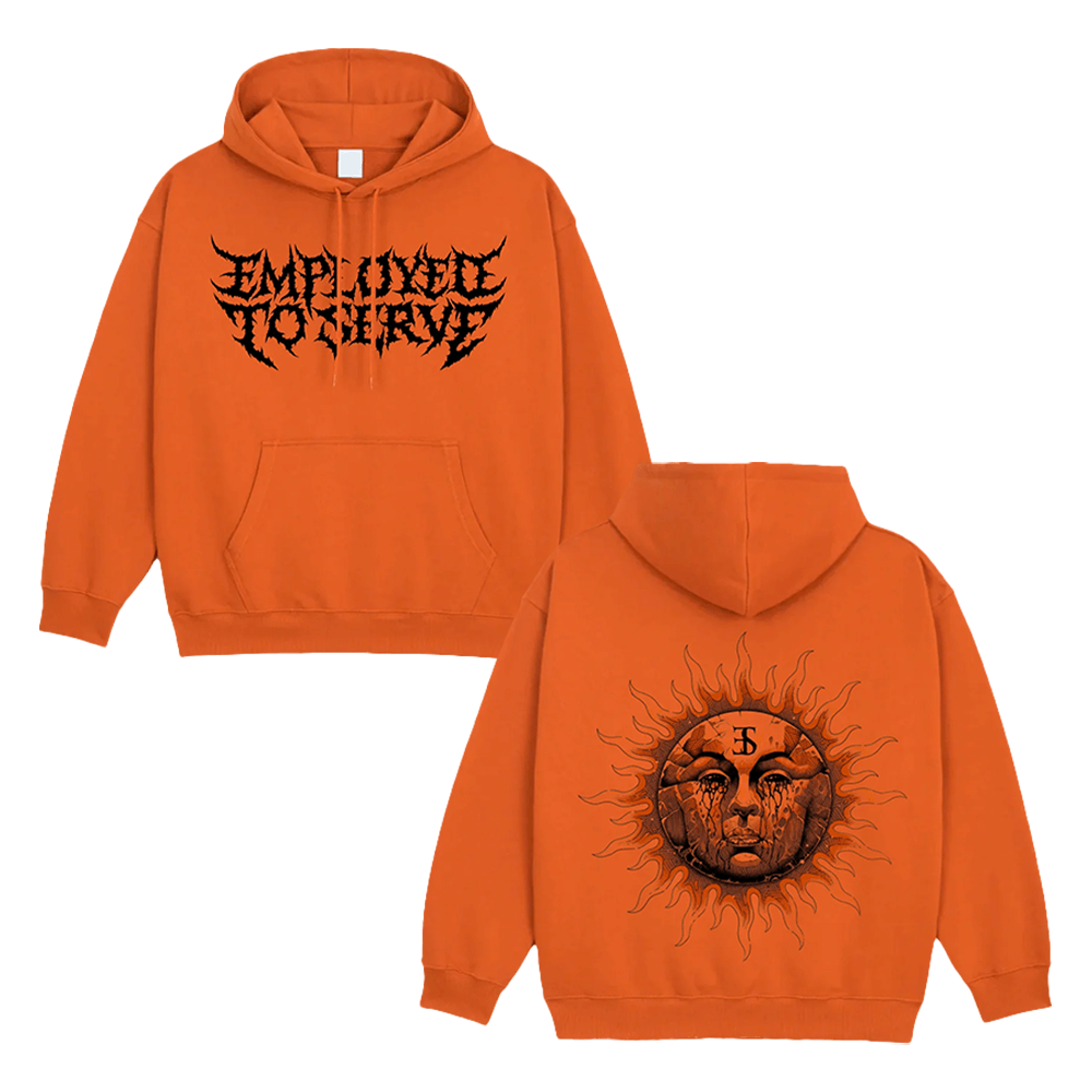 Fallen Star Hoodie - Orange image 0