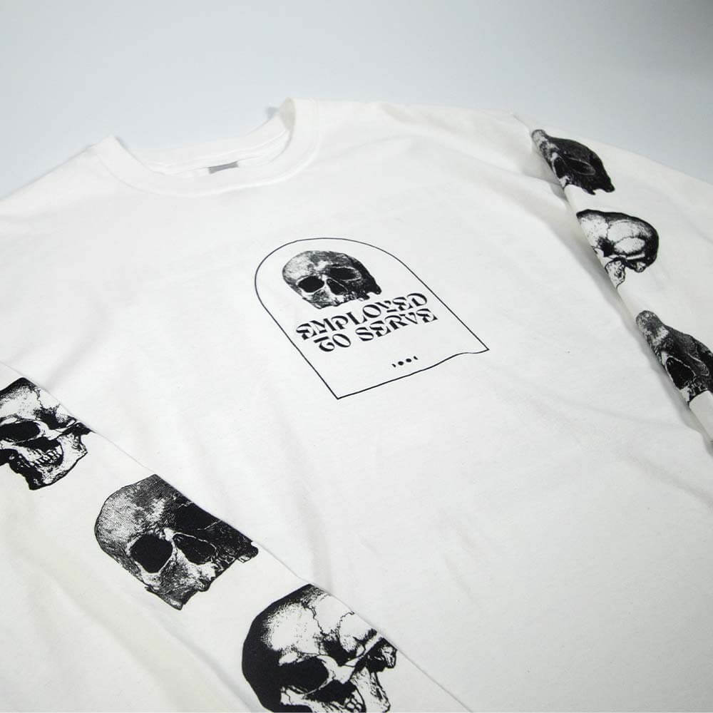 Imprisoned Longsleeve - White (Stocked) image 2