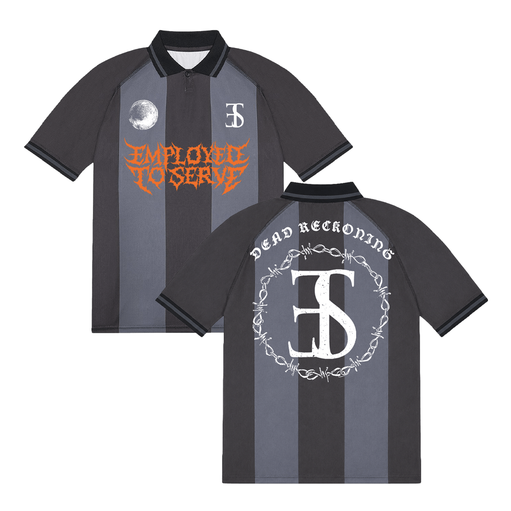 Dead Reckoning Football Shirt - Grey/Black image 0