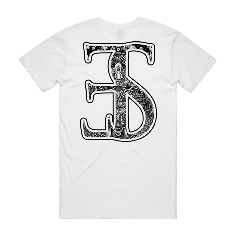 Greyer Than You Remember Emblem Tee - White image 2