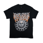 Barbed Wire Sun Tee - Black (Stocked) image 1