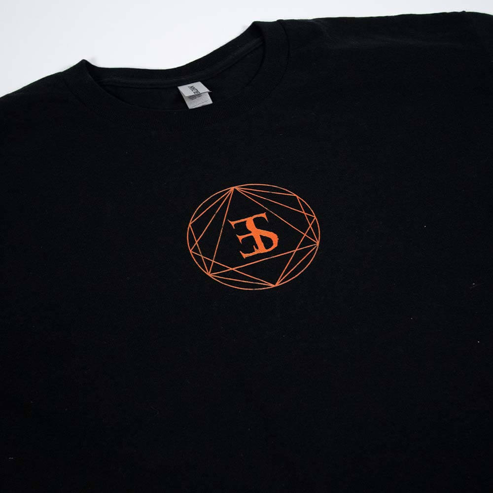 Fallen Star Emblem T-Shirt - Black (Stocked) image 2