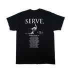 Serve UK/EU 23 Tour Tee - Black image 3